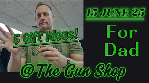 Great Gun Shop Gifts For Dad @MAXTACS, @RetroRifleAds @StogieMag ​