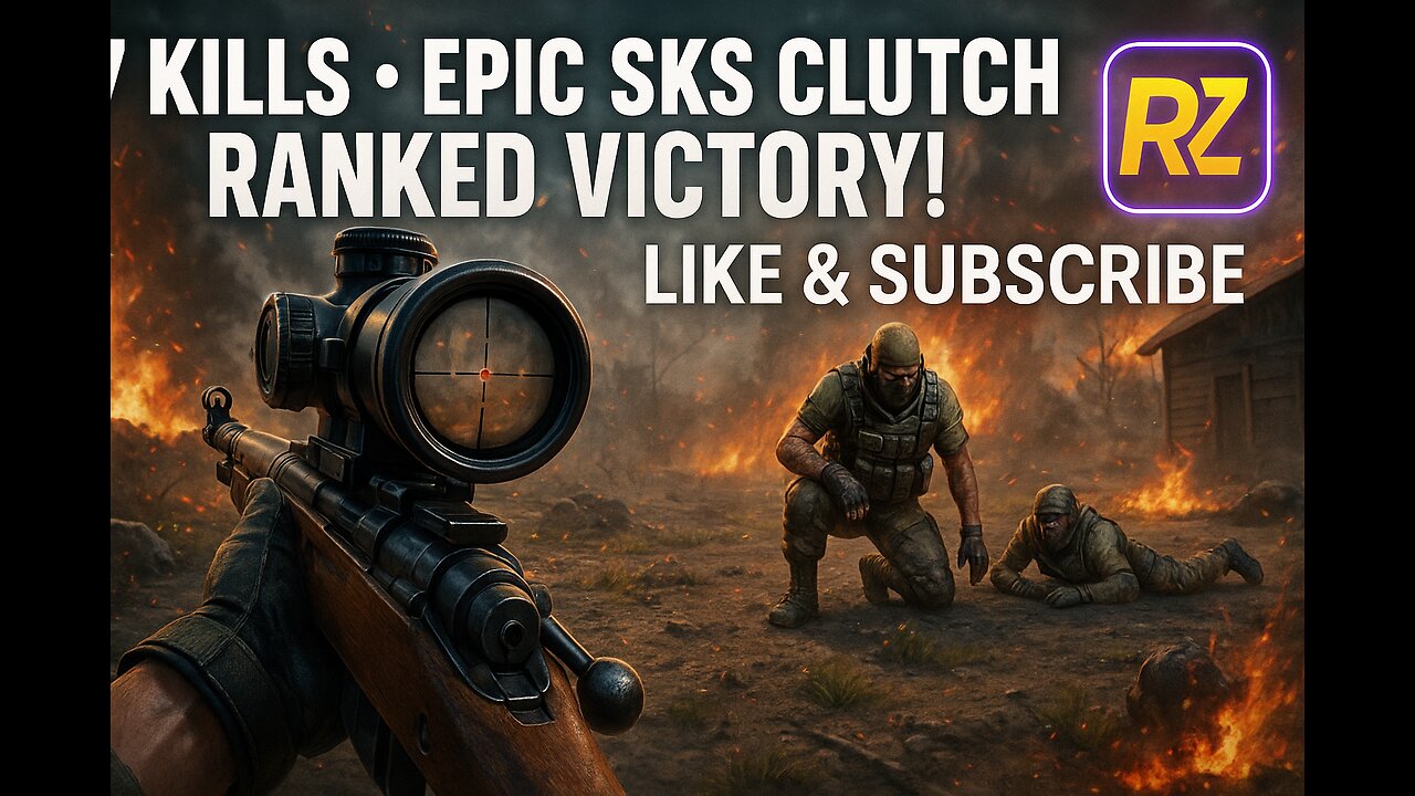 "SKS Domination in Ranked BR | Epic Comeback, 7 Kills & Clutch Win!"