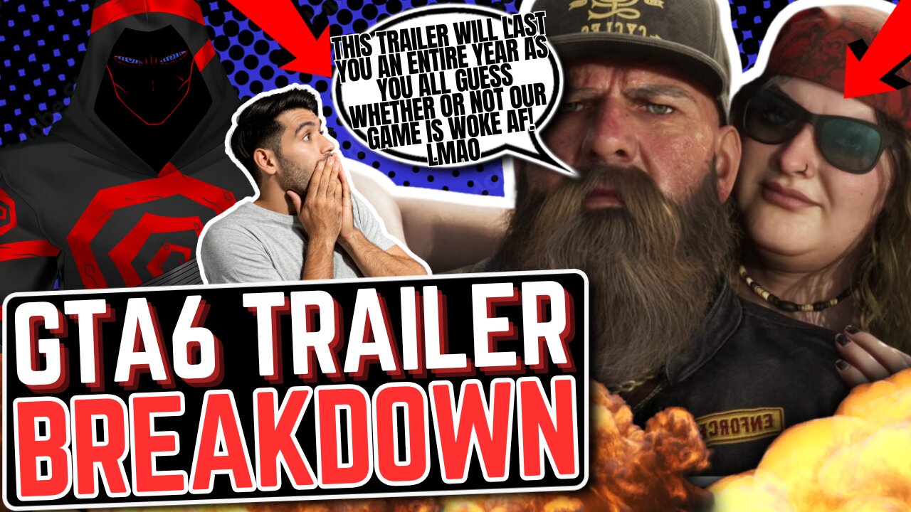 Grand Theft Auto 6 FULL TRAILER 2 BREAKDOWN | Gamers ARGUE Over Whether The Game IS WOKE OR NOT