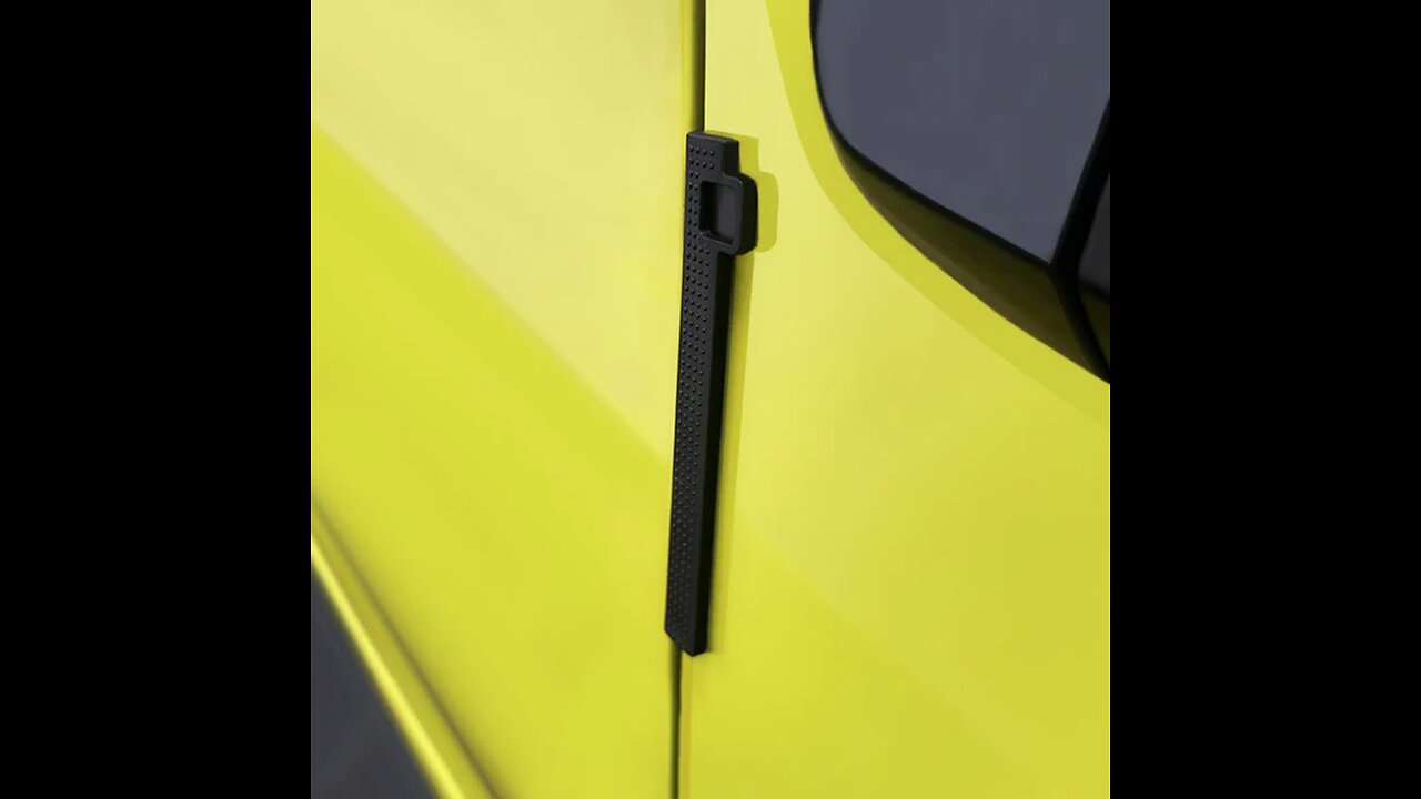 Thickened Scratch-Resistant Shock Absorbing Car Bumper Strip