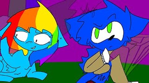 (roleplay) 💎 World Dashers::2. Rainbow and Sonic share backstories