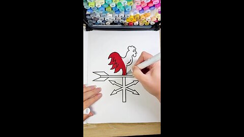 Incredible sketching and colouring