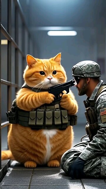 the cat fire and safe her best friend