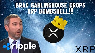 Brad Garlinghouse Drops XRP BOMBSHELL!!!