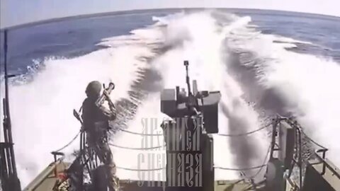 Repelling the Attack of an Unmanned Surface Vehicle