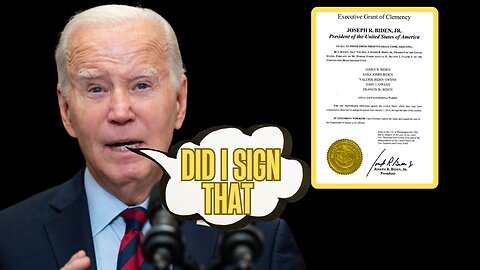 BREAKING: Biden’s Mental Decline Could Void Pardons!