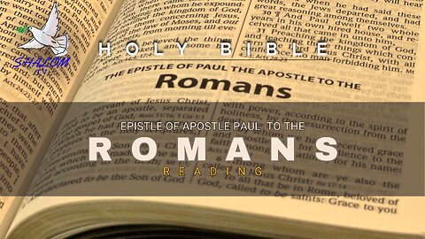 Complete Reading Of EPISTLE of Apostle PAUL to ROMANS (NIV) | HOLY BIBLE