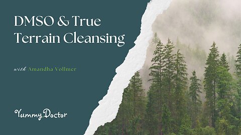 Beyond the Bottle: DMSO & True Terrain Cleansing