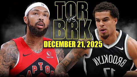 🔥Brooklyn Nets vs Toronto Raptors game highlights