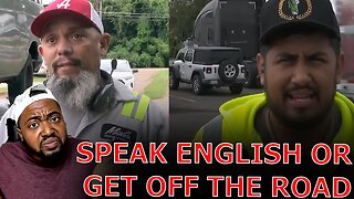 Non English Speaking Migrant Truck Drivers BEG For Mercy As Trump RAMPS UP DOT CRACKDOWN!