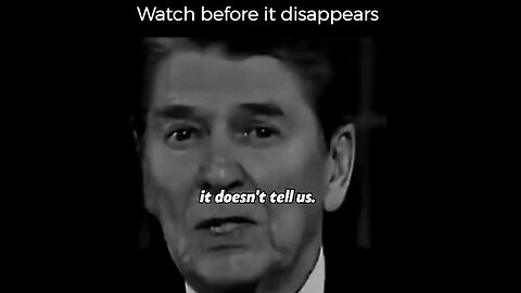 🔥 President Reagan Farewell: “Man is not free, unless government is limited” 1/11/89