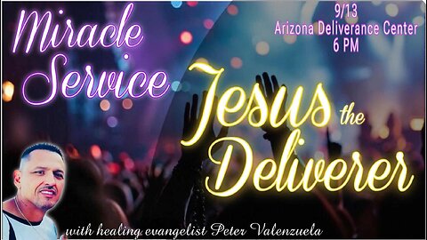 Peter Valenzuela Miracle Service 091325
