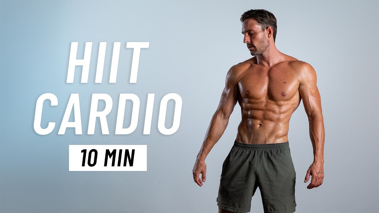 10 Min Fat Burning Cardio Workout at Home (No Equipment)