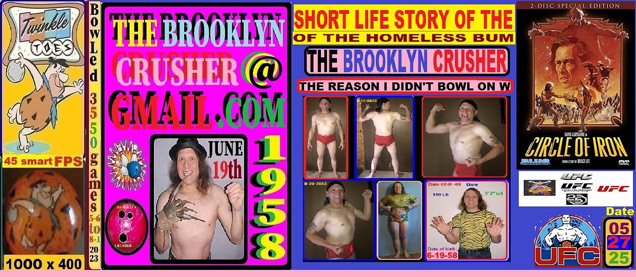 The Brooklyn Crusher. How & why I lost my house & became a Bum living in a Truck.
