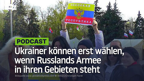 Referenden: Ukrainer bekommen nur dann eine Wahl, wenn Russlands Armee in ihren Gebieten steht