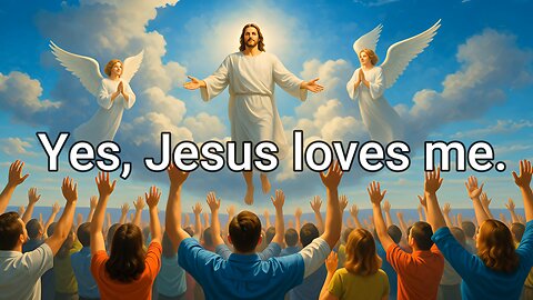Highlights ~ Jesus Loves Me WithLYRICS ~ Most Beautiful Classic Hymn 🎵