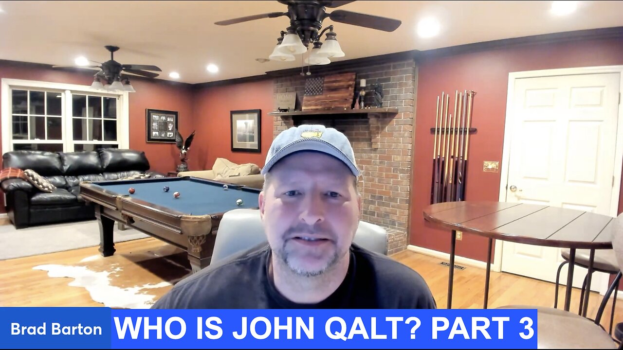 BRAD BARTON W/ 'Night 3 - History U & I Were NEVER Taught-Absolutely Astounding!' WHO IS JOHN QALT?