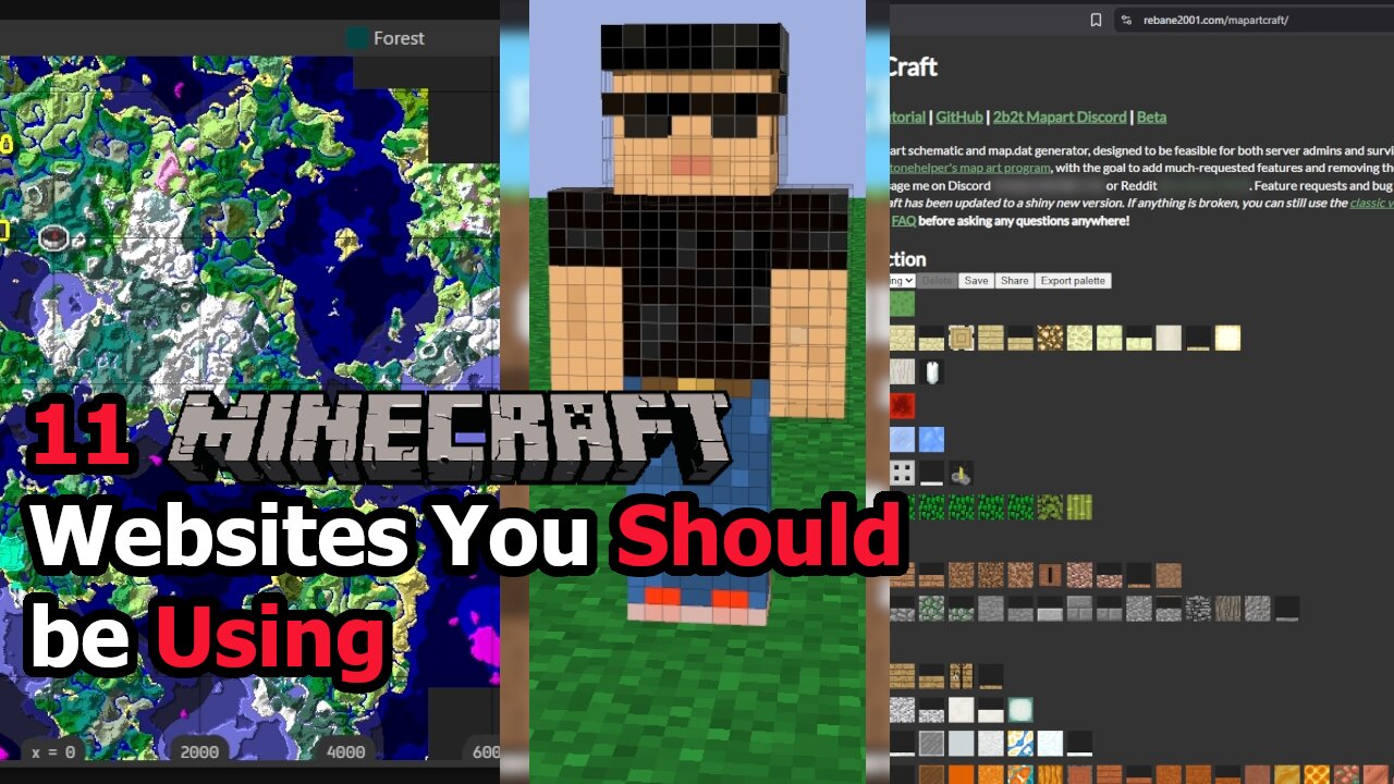 Minecraft Tools and Websites you NEED to know about