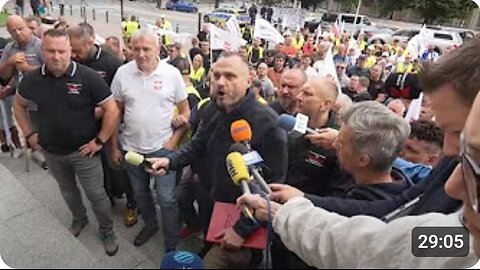 HUTNICY I GÓRNICY SIŁOWO CHCIELI WEJŚĆ DO WOJEWODY