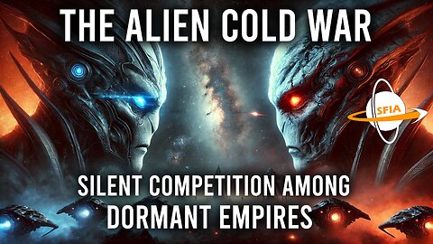 The Alien Cold War: Silent Competition Among Dormant Empires In A Dark Galaxy