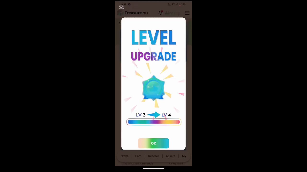 Treasure NFT level upgrade|how to upgrade treasure NFT level
