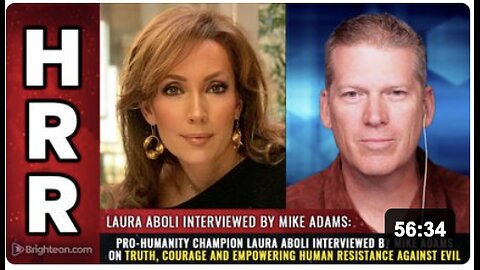 Pro-humanity champion Laura Aboli interviewed by Mike Adams on