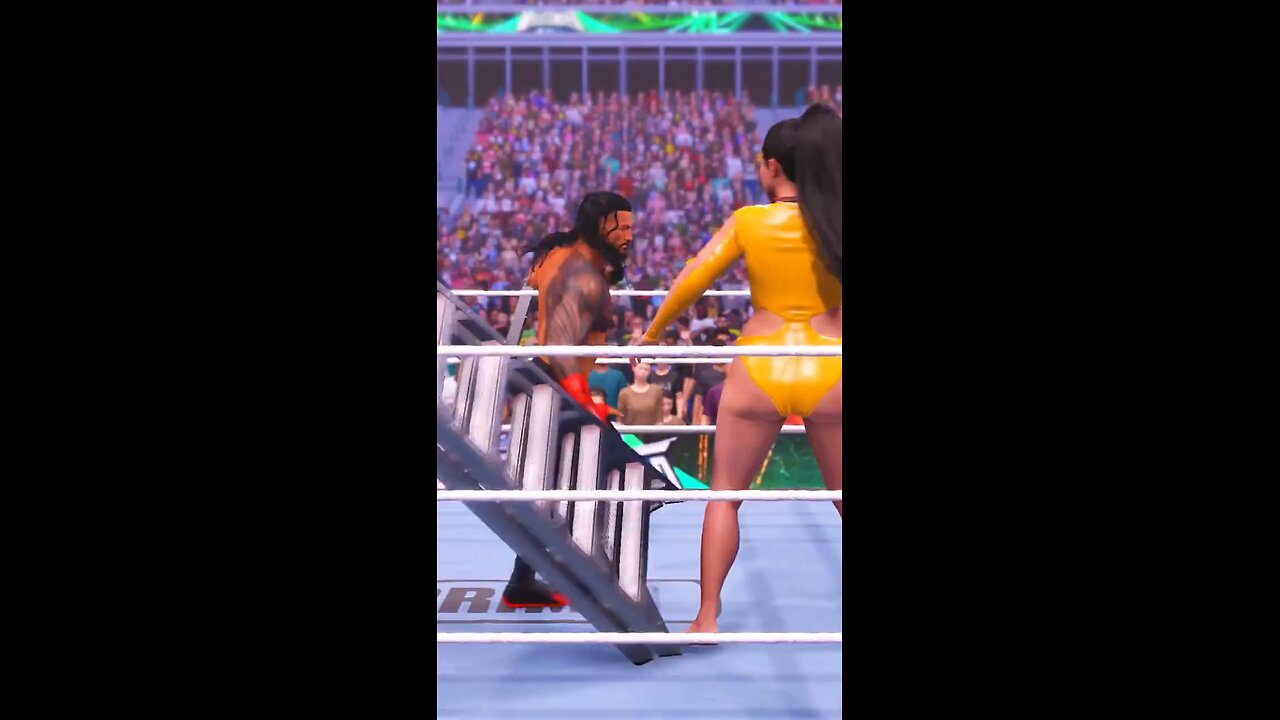 Wow wwe fight video Ai