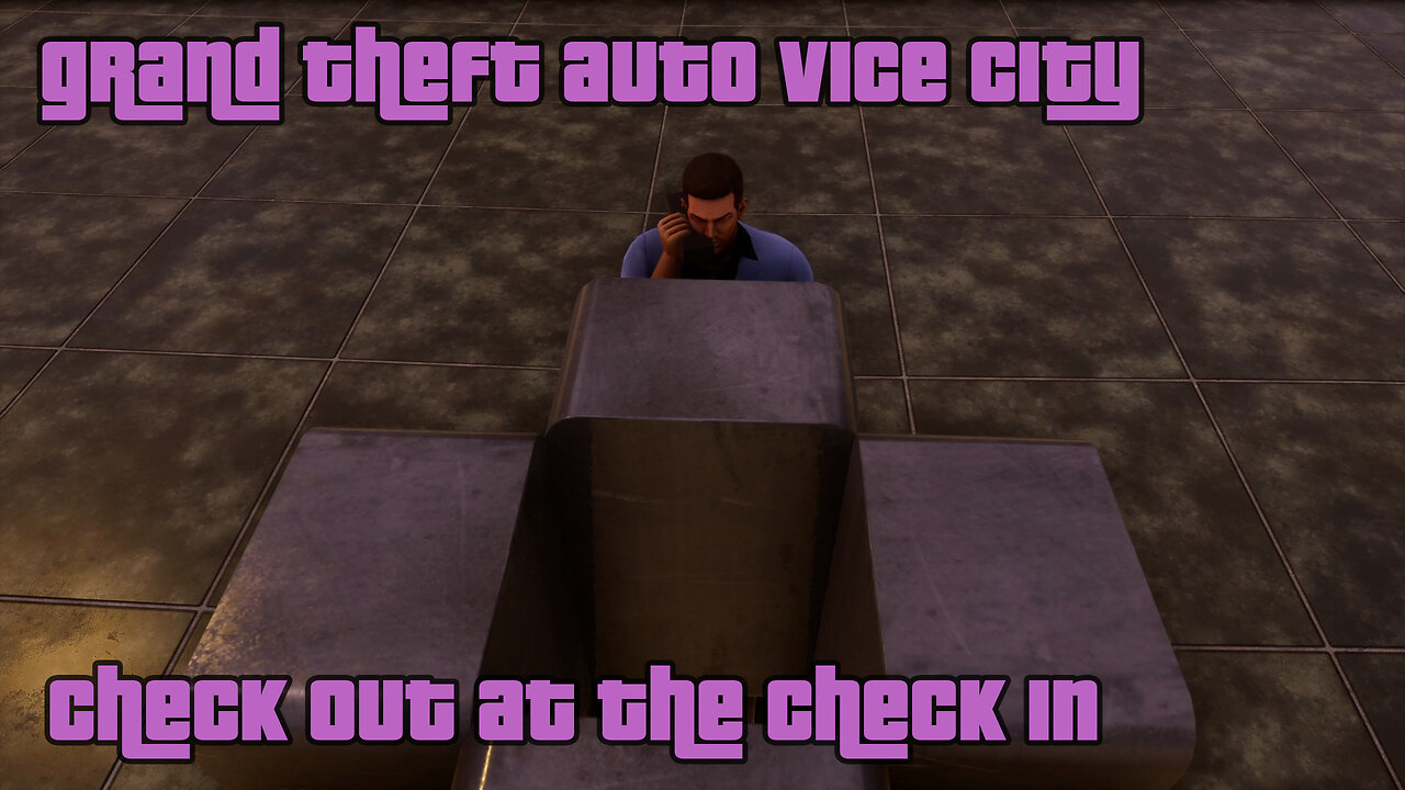 GTA: Vice City - The Definitive Edition | Mission #31: CHECK OUT AT THE CHECK IN