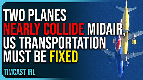 Southwest & Spirit Planes Nearly Collide Midair, American Transportation Must Be Fixed