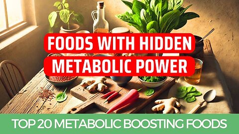 Top 20 Metabolism Boosting Foods & Culinary Herbs