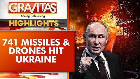 Russia-Ukraine: Russia Unleashes Record 741-Drone, Missile Strike | GRAVITAS Highlights