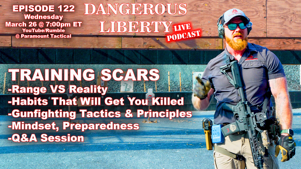 Dangerous Liberty Ep122 - Training Principles For Self Defense