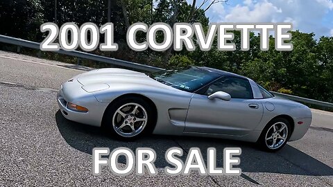 2001 Silver Corvette for sale by County Corvette