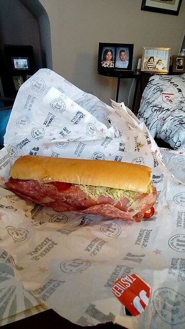 Meal, Jimmy Johns, Plymouth Rd, Livonia, MI, 12/8/25