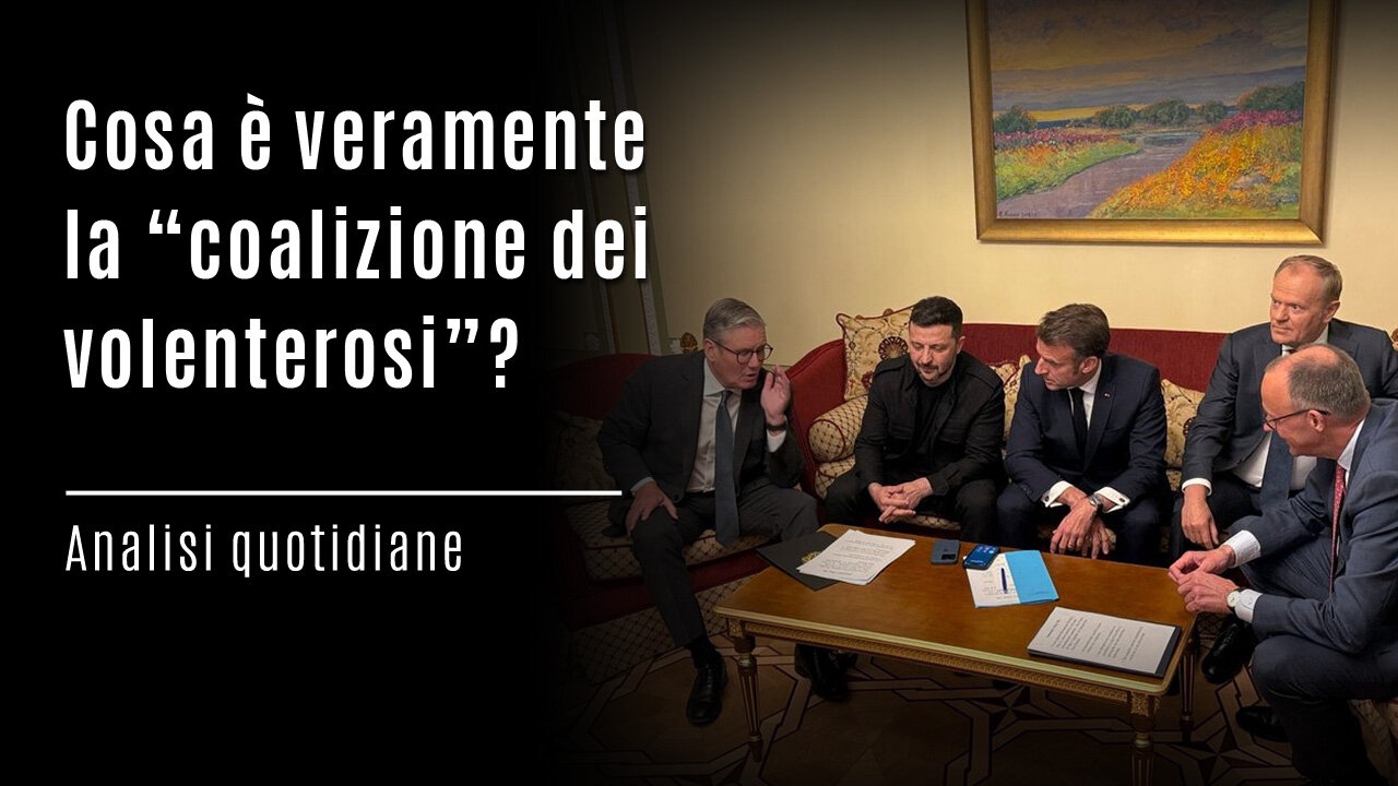 Cosa è veramente la “coalizione dei volenterosi”?