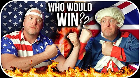 ABSURD!! 100 AMERICAN MEN vs 100 BRITISH MEN??
