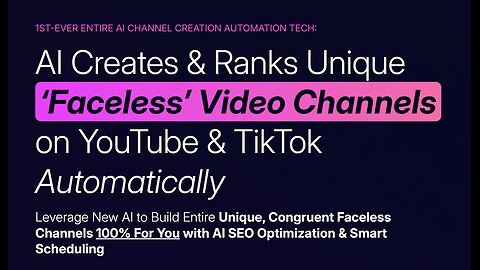 Build & Rank Faceless Video Empires Automatically? ChannelBuilderAI Explored