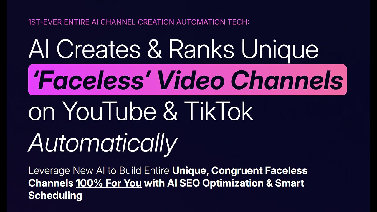 Build & Rank Faceless Video Empires Automatically? ChannelBuilderAI Explored