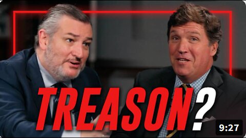 TREASON: Sen. Ted Cruz Defends Israel's Mossad Spying On The US In Heated Tucker Carlson Interview