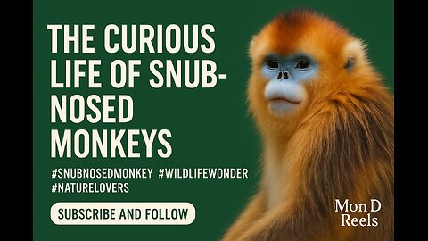 The Curious Life of Snub-Nosed Monkeys