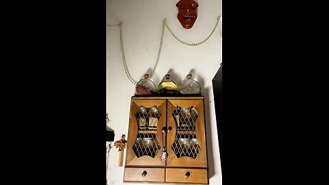 My neighbor’s cabinet opening