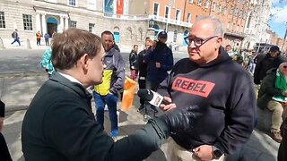 IRISH MAN 🇮🇪 to EZRA LEVANT - "You're a Jew and you should GO AWAY"