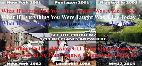 2.3 Trillion $$ Missing 9-11 False Flag Conspiracy Finally Solved (Names, Connections, Motives)?
