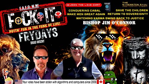 BISHOP Jim O’Connor: FAFO, Faith, the Divinity of F🔥CK & Can America’s Men get Great Again?