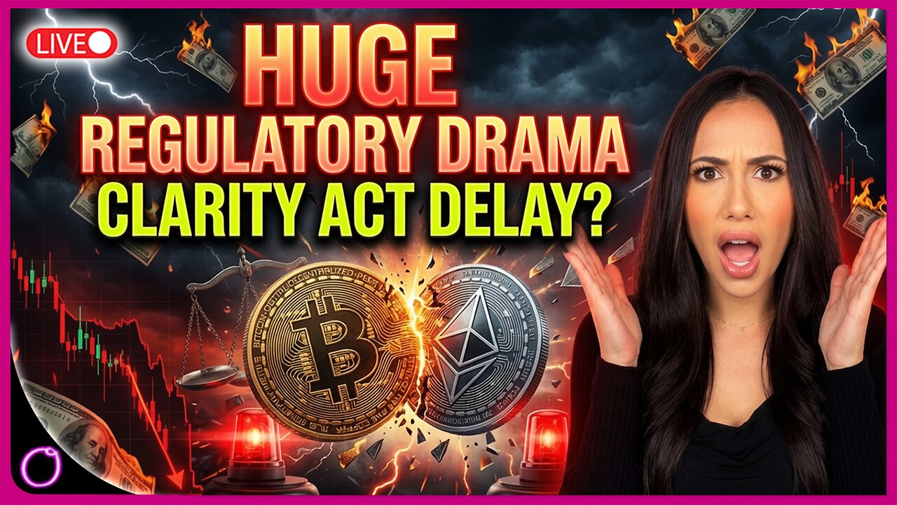 HUGE CRYPTO REGULATORY DRAMA: New Clarity Text Drops! Big Tech Stock Earnings DISASTER?