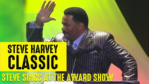 🎤 Steve Harvey Sings, Roasts, and Brings the Laughs at the Award Show!
