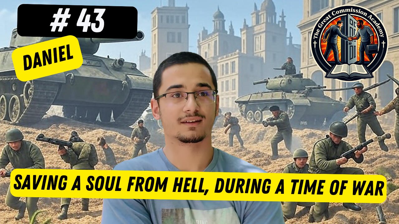 #43 Daniel | While Putin & Zelenskyy Wage war , Watch as i Share the Gospel to a Romanian Orthodox