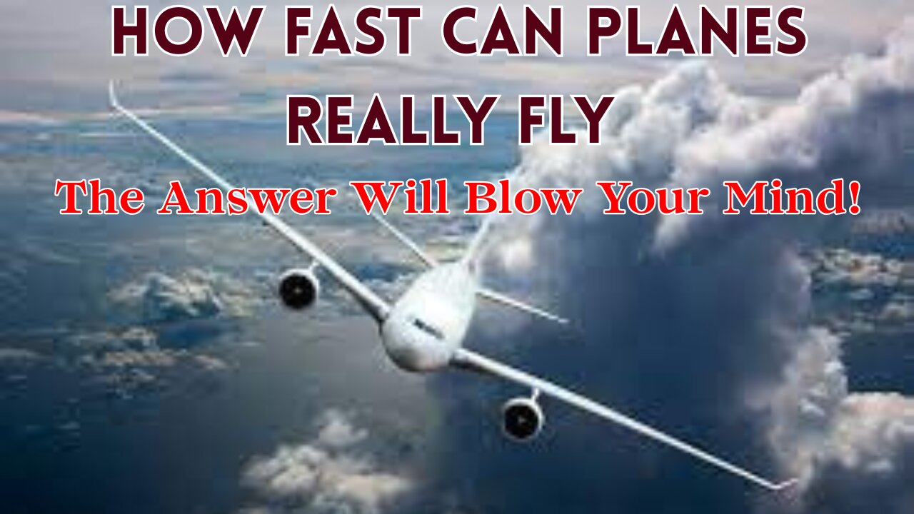 How Fast Can Planes Really Fly The Answer Will Blow Your Mind!