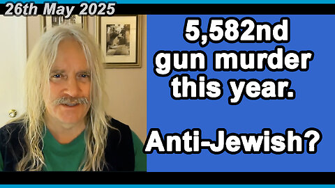 Two Jews: the 5,582nd gun-murder in USA this year.'