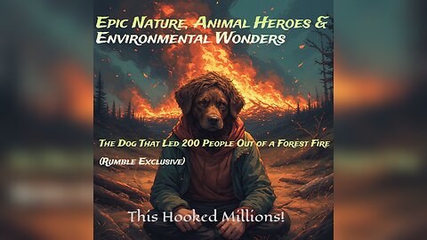 The Dog That Led 200 People Out of a Forest Fire (Rumble Exclusive)